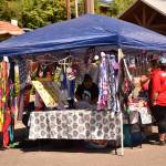 Many vendors sell merchandise to support the expense of the canoe journey for their families.