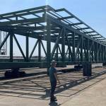 Washington State Ferries courtesy images
4 large spans like this one will take up the normal parking area for vehicles going to Seattle from Bainbridge Island.
