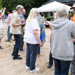 Participants play various roles as they learn how to protest nonviolently. Damon Williams/Kitsap News Group Photos