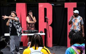 Music at the BIMA Block Party included a number of stages and performers. Damon Williams/Kitsap News Group Photos