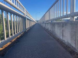 Elisha Meyer / Kitsap News Group
The narrow pathways of the Warren Avenue Bridge have been a long issue of debate in Bremerton.