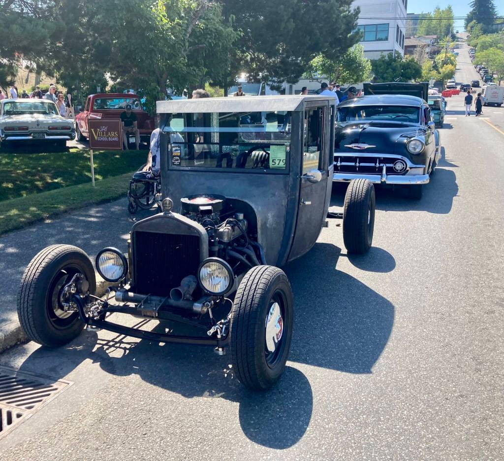 One of the oldest entries at this years event, a 1922 Ford Coupe.