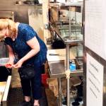 KPHD courtesy photos
Kitsap Public Health District inspector Susan Van Ort does food safety inspections at restaurants to ensure food is prepared and stored under sanitary conditions.