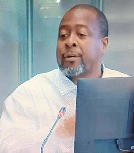 Steve Powell/Kitsap News Group
Drayton Jackson talks about the conference during the meeting.