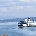 A ferry with walk-on passengers only.