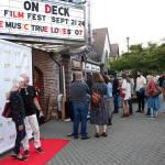 BIFF courtesy photos
Moviegoers gather at the Lynwood Theatre to view the documentary, This is not financial advice, during the opening night of the inaugural Bainbridge Island Film Festival Sept. 21.