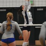 Spartan Noella Rosentrater helps spark the offense.