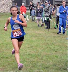 Keith Thorpe/Olympic News Group
Olympic's Brynn Fulton won her race in the league championships.