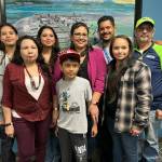 Caldera and her family.