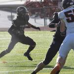 NKs Alex Elton scores the final touchdown for the Vikings.