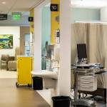 The inside of the clinic.