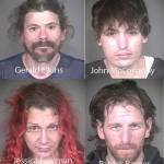 KCSO courtesy photos
The four people the Kitsap County Sheriffs Office is looking for in connection with the killing. Elkins has since been contacted and interviewed.