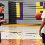 Nicholas Zeller-Singh/Kitsap News Group Photos
Cade Orness and Harry Davies are one of the best backcourt duos in the state.
