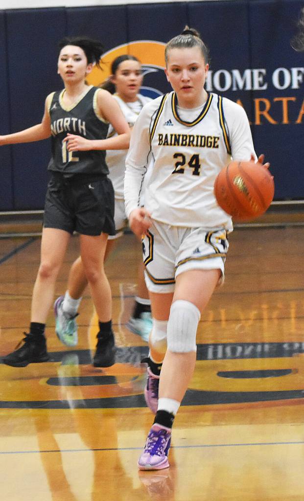 Bella Ramirez leads the Spartans with 18 points.