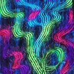 Peninsula Fiber Artists courtesy photo
Northern Lights, an art quilt by Carol Olsen of Bainbridge Island.