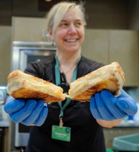 Damon Williams/Kitsap News Group Photos
Heather Joy shows off the star of the fundraiser.