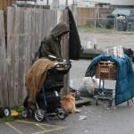 While the MLK Way and surrounding encampments were taken down in November, homeless people still hang around the area in close proximity to essential services.