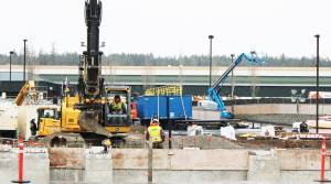 Elisha Meyer/Kitsap News Group
Station 51 in Silverdale remains under construction, its opening not anticipated until 2025.