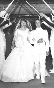 Booth courtesy photos
Peggy and Ronald Booth on their wedding day in 1960.