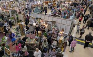Damon Williams/Kitsap News Group photos
Vendors and patrons pack the Found Market in Bremerton over the weekend.