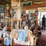 Ruth Reeses home is packed with all types of antiques and looks like a museum.