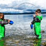 Brandyn Boyd, Magnolia Forest Preschool courtesy photos
Two preschool students play in the water during a school day.