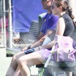 Nicholas Zeller-Singh/Kitsap News Group photos
North Kitsap tennis coach Jay DeVries and his daughter Teegan have helped turn the Vikings into a winning program.