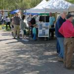 Many different organizations had booths at the event.