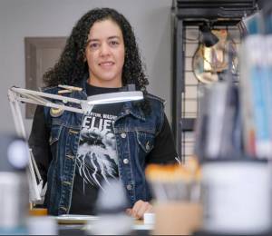 Damon Williams/Kitsap News Group photos
Reama Bubblez inside her store Spread Supplies.