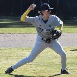 Spartan McCrea Curfman battles against North Thurston.