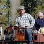 Alicia Lenon courtesy photo
Dennis Weaver and his wife Marie ride down the tracks. Alicia says she believes its the only picture she has of them riding together.
