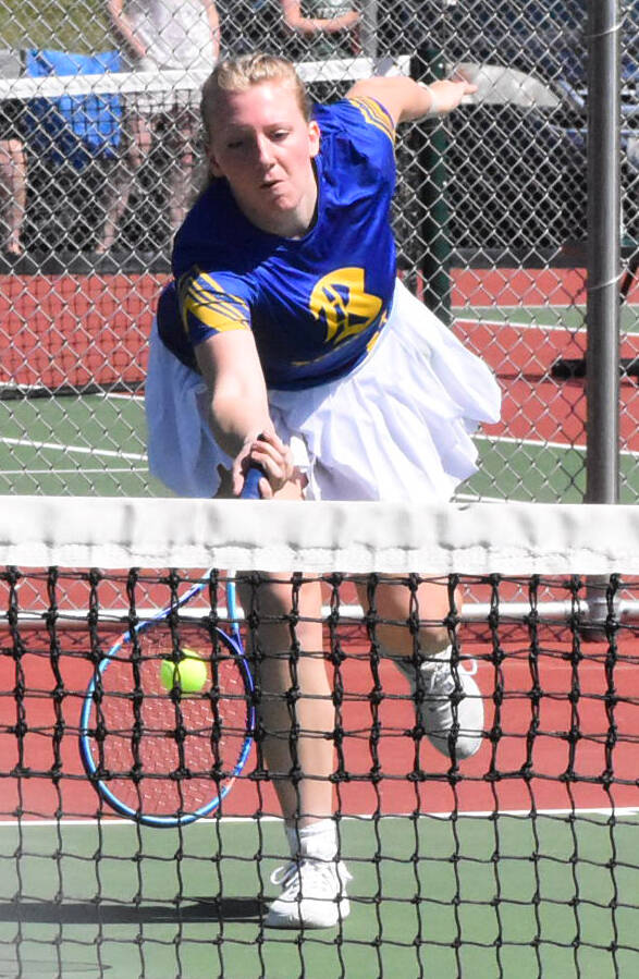 Bremertons Helene Rode falls short of the district qualifier.