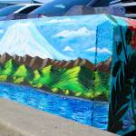 Sierra Zeabins second-place painting.