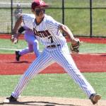 Nicholas Zeller-Singh/Kitsap News Group photos
Buc Chayton Walker pitches against Enumclaw.