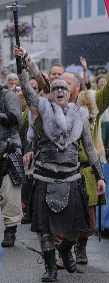 At Viking Fest in Poulsbo, its all about the Vikings and their traditional history in the city.