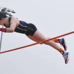 Bainbridges Ella McRitchie wins the 3A girls pole vault state title with a personal best of 14-3.
