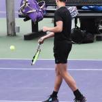 NKs Spencer Gillespie finishes fifth in the doubles with Mason Chmielewski.