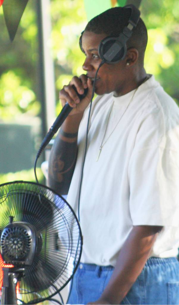 DJ Summersoft spun tracks throughout the festival.