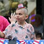 Elisha Meyer/Kitsap News Group photos
This little guy might need a bigger hat to keep the rain out of his hair.