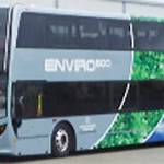 A double decker bus.