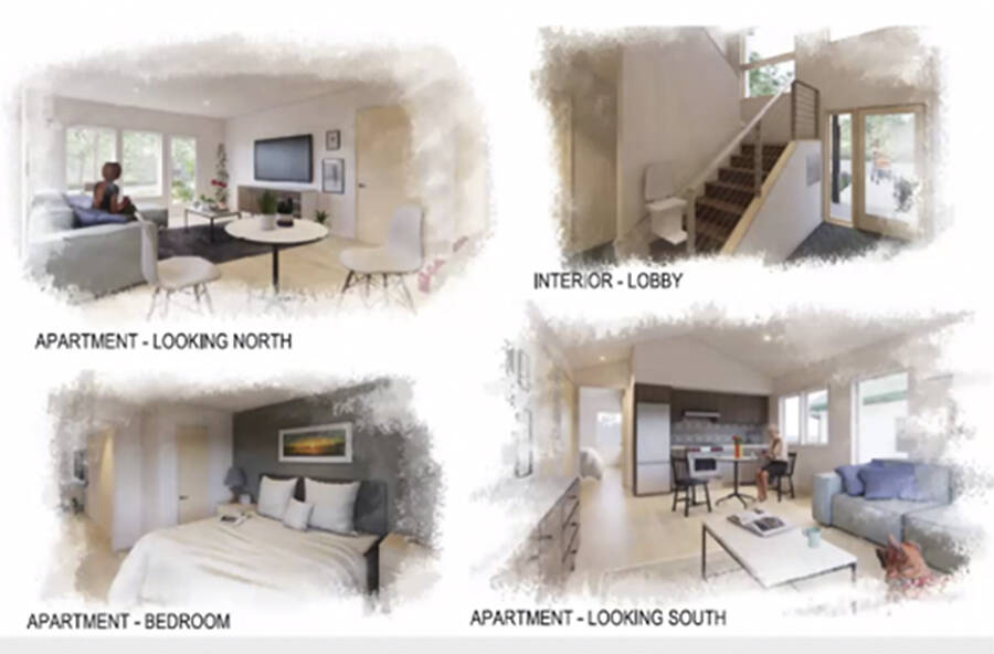 City of Poulsbo courtesy images
An artists vision of the cottages.