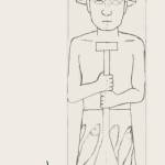 BIPTF courtesy image
A sketch of the welcome pole.