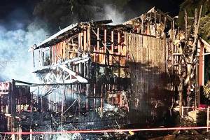 CKF&R courtesy photo
The house was a total loss following a fire.