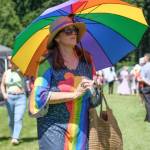 Damon Williams/Kitsap News Group photos
A festival attendee wears Pride apparel.