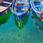 BI Studio Tour courtesy images
An acrylic painting by Sydni Sterling.