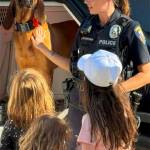 COBI courtesy images
Bainbridges K9 unit was popular with the kids at National Night Out.