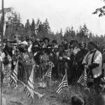 An annual gravesite honoring for Chief Seattle, who is buried in Suquamish, is central to the event and has been occurring since the early 1900s.