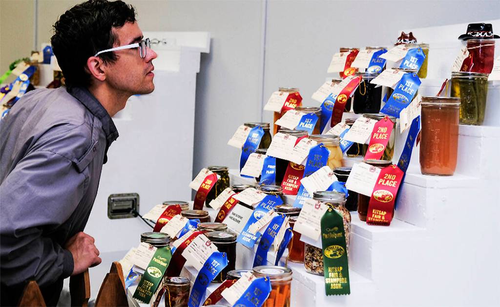 One of the many great things about the fair is a large number of entries receive ribbons.