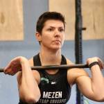 Elisha Meyer/Kitsap News Group
Carol Mezen puts in some reps during a workout at Kitsap CrossFit in Poulsbo, preparing herself for the Masters CrossFit games.