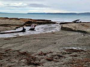 File photo
Flooding occurred at Point No Point in Hansville in 2022.